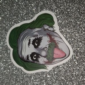 DC COMICS Batman Joker Waterproof Sticker Einstein